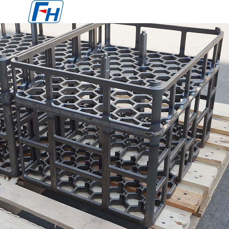 1.4865+Nb 材料の精密金属硬化用熱処理バスケットおよびフレーム | FH®