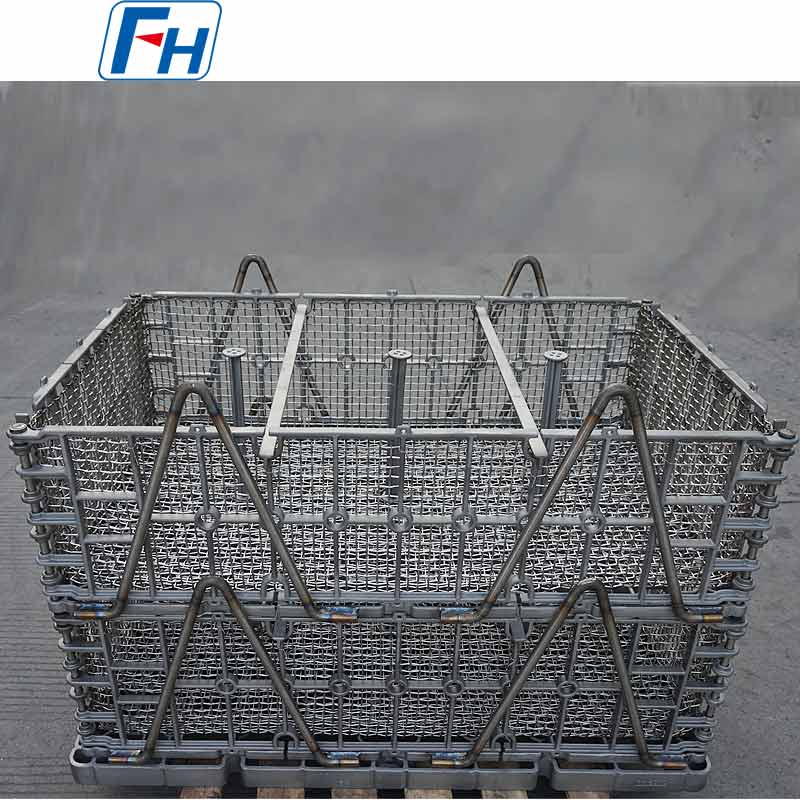 HR4Nb真空炉熱処理バスケットは航空材料研究機関に最適 | FH®