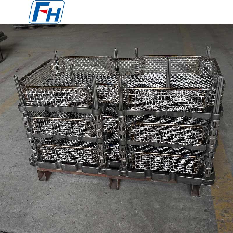 1.4848 多目的炉用高温三層トレー型熱処理治具 | FH®