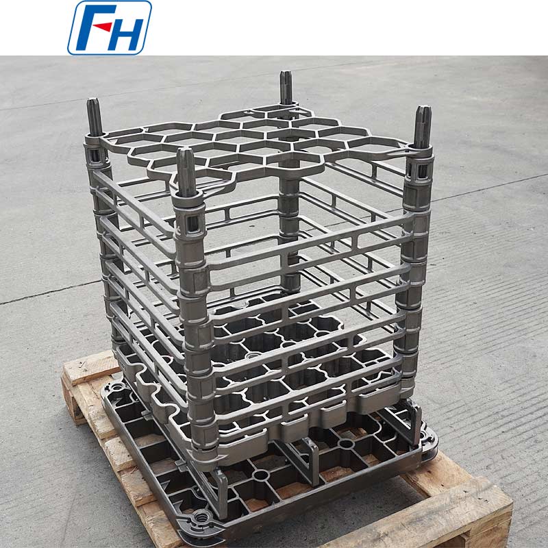 1.4859 プッシャートレイ炉用高温水冷熱処理治具 | FH®