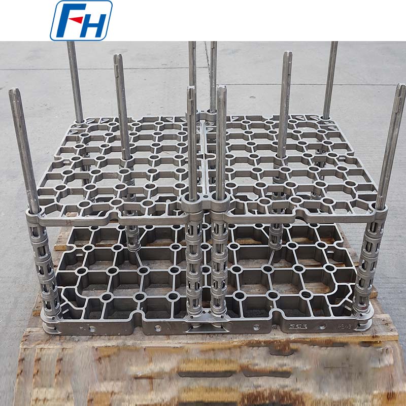 真空焼戻し炉用800℃耐熱熱処理治具 | 真空焼戻し炉用治具FH®