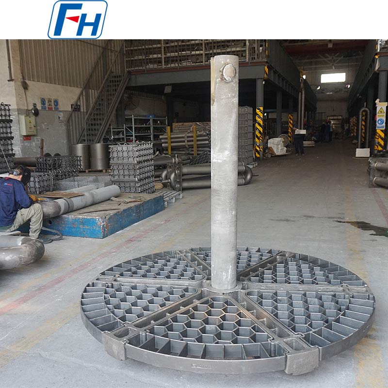 FH® 高温ウェル型炉治具 |合金鋼のトレイとラック