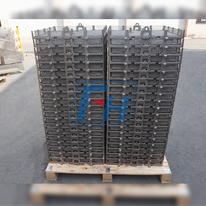 650x580x90mm 真空炉用熱処理バスケット